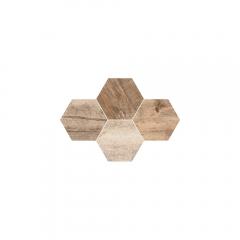 Timber hexagon mozaik - 28,3x40,8